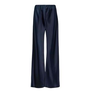 THE ROW SATIN GALA PANTS INDIGO XS NWT
